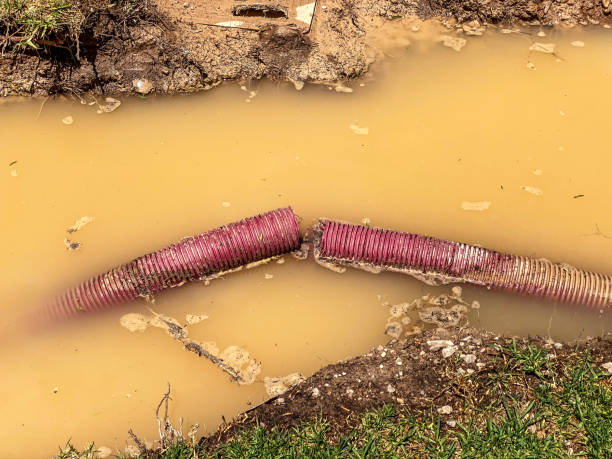 Water damage restoration process in GA